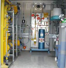 Zařízení pro přívod bioplynu